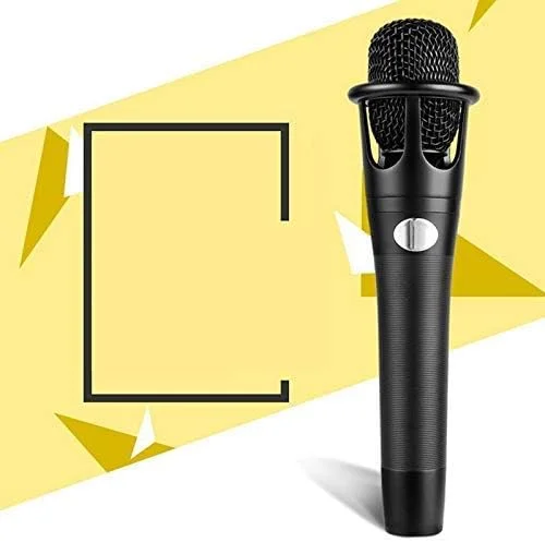 میکروفون دستی کاندنسر مناسب گوشی و کامپیوتر برای پخش زنده و آواز میکروفون دستی کاندنسر مناسب گوشی و کامپیوتر برای پخش زنده و آواز