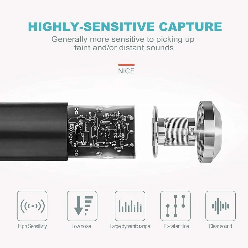 میکروفون کاندنسر، کیت میکروفون ضبط کابل میکروفون های کامپیوتر پایه بازوی قیچی تعلیق قابل تنظیم با پایه ضد لرزش، برای پادکست، ضبط موسیقی، صداگذاری میکروفون کاندنسر، کیت میکروفون ضبط کابل میکروفون های کامپیوتر پایه بازوی قیچی تعلیق قابل تنظیم با پایه ضد لرزش، برای پادکست، ضبط موسیقی، صداگذاری