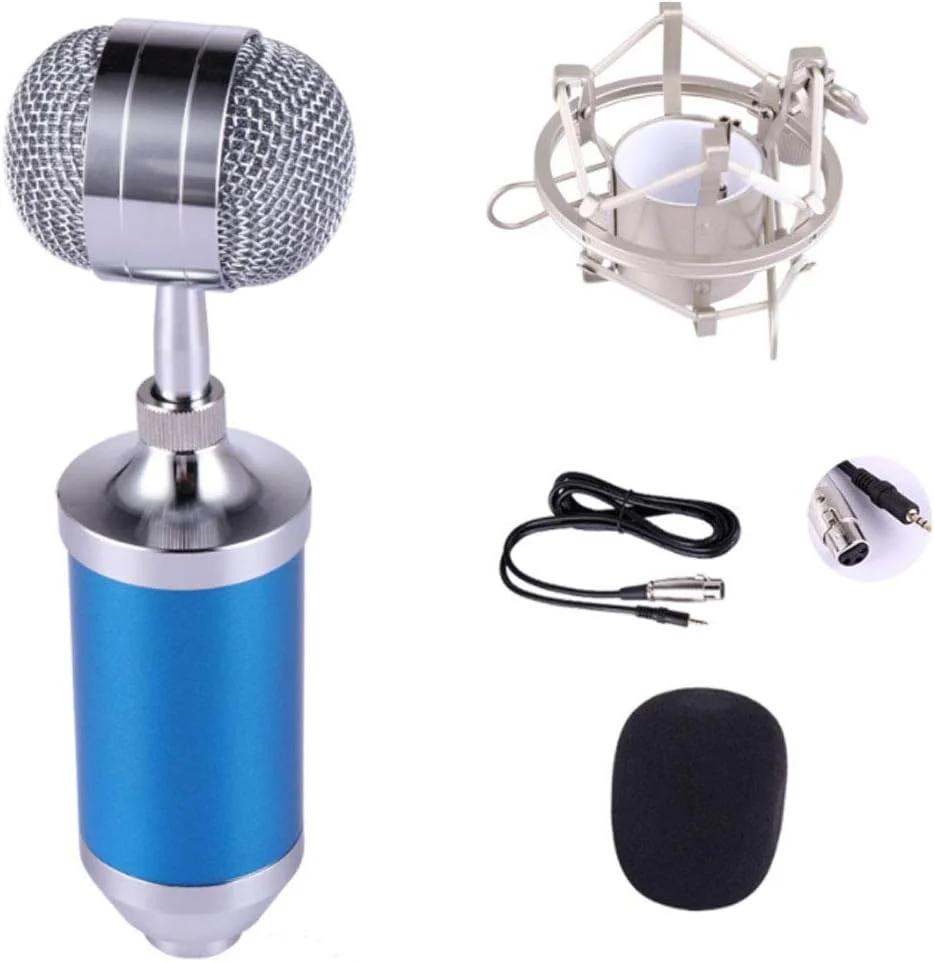 مجموعه میکروفون کاندنسر، کارت صدای زنده مجموعه میکروفون کاندنسر کامپیوتر لنگر میکروفون کاندنسر میکروفون فریاد، میکروفون های کاندنسر