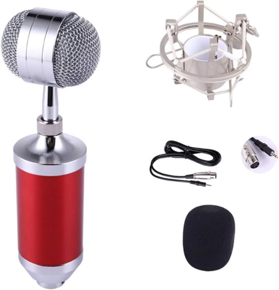مجموعه میکروفون کاندنسر، مجموعه کارت صدای زنده میکروفون کاندنسر، میکروفون کامپیوتر، میکروفون فریاد، میکروفون های کاندنسر