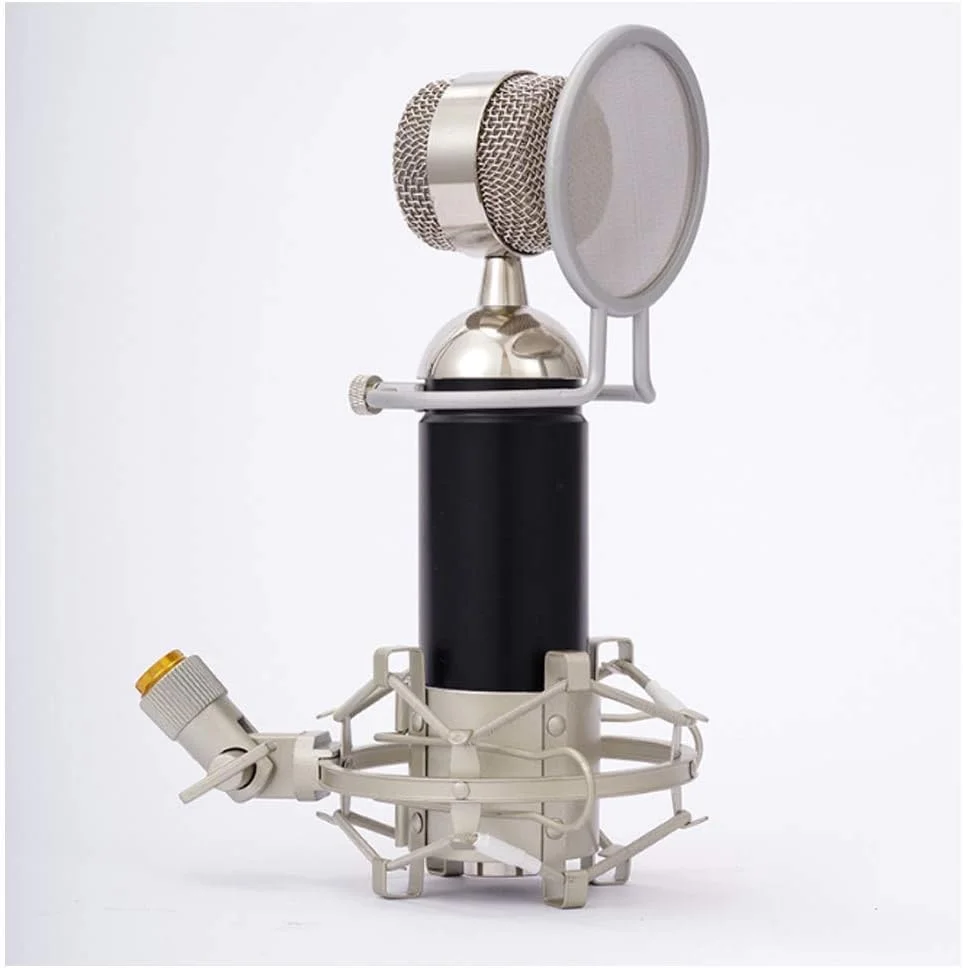 میکروفون خازنی USB مخصوص کامپیوتر میکروفون K Song میکروفون شبکه ای Bop تجهیزات پخش زنده