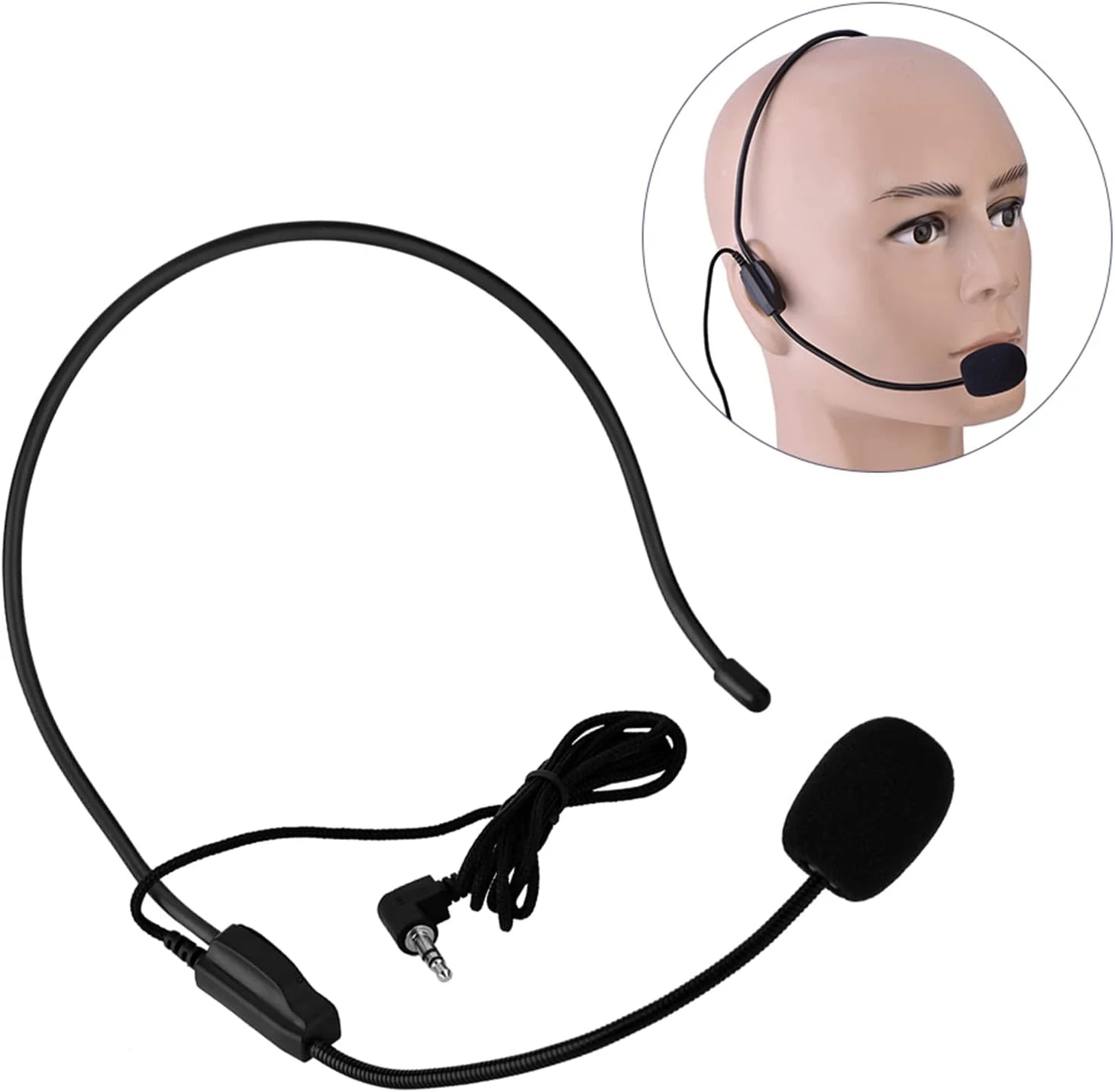 میکروفون هدست Eacam، میکروفون کندانسور سیمی برای اجرای صحنه و نمایش