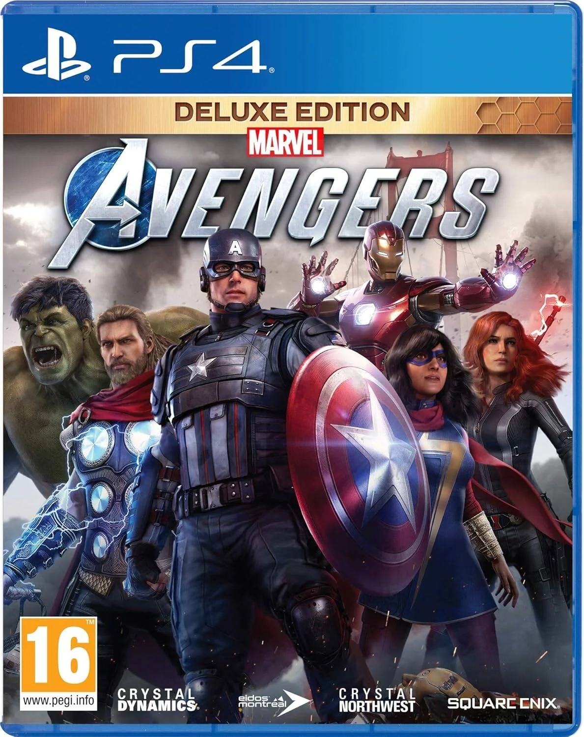 بازی Marvel's Avengers نسخه Deluxe Edition (PS4) از Square Enix