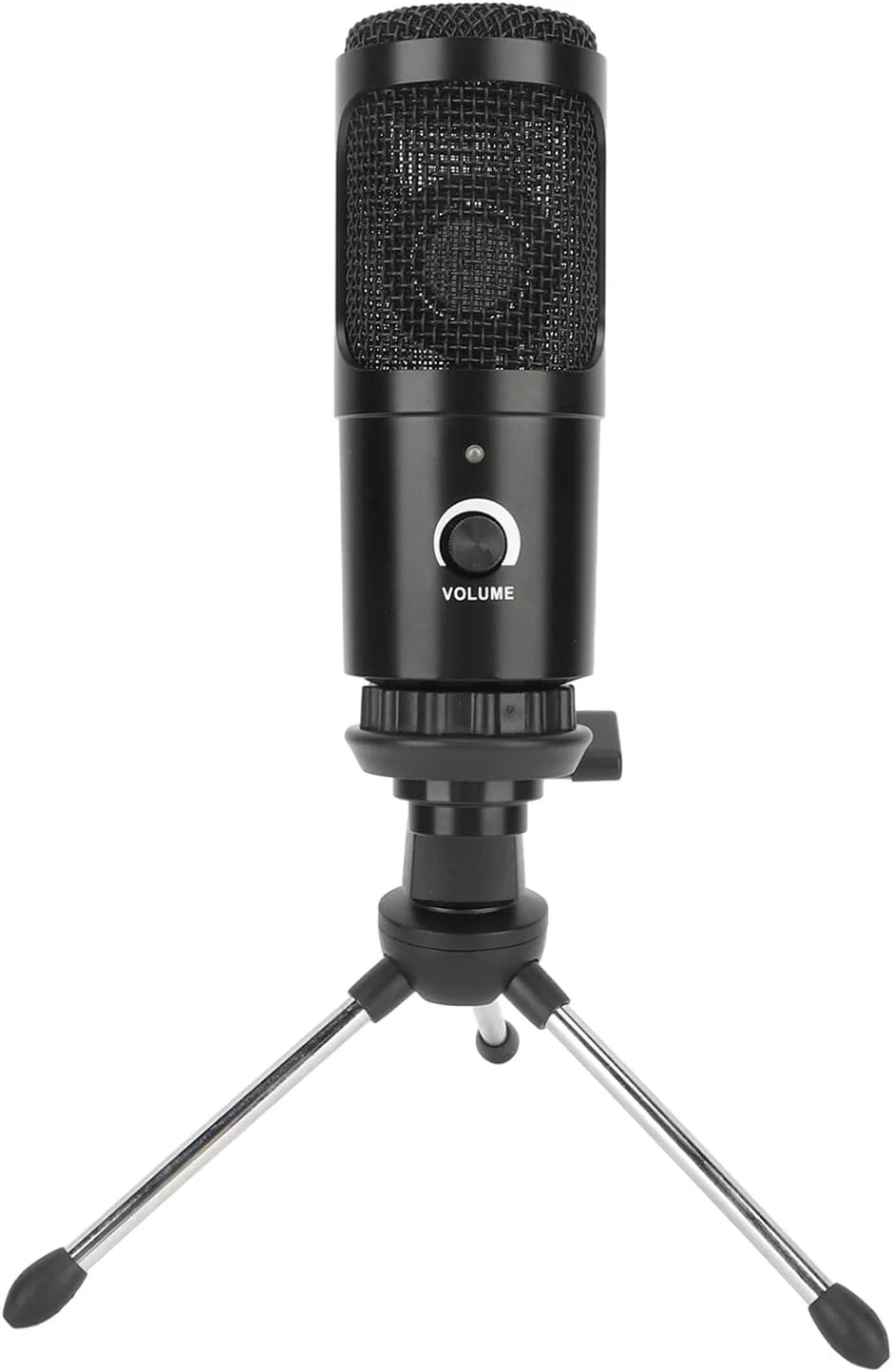 میکروفون پادکست Denash، میکروفون USB کاردیوئید با سه پایه، محدوده فرکانسی 20 هرتز تا 20 کیلوهرتز، میکروفون کندانسور با کاهش نویز و حساسیت بالا برای پخش زنده کامپیوتری