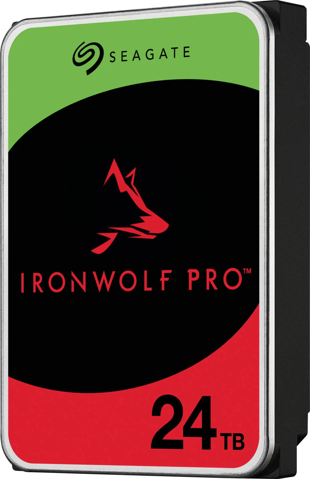 هارد دیسک داخلی 24 ترابایتی سیگیت IronWolf Pro SATA III 3.5 اینچی NAS، سرعت 7200 دور در دقیقه، حافظه کش 512 مگابایت، سرعت انتقال داده تا 285 مگابایت بر ثانیه، 2.5 میلیون ساعت MTBF، بازیابی اطلاعات سیگیت | ST24000NT002 - تصویر 2