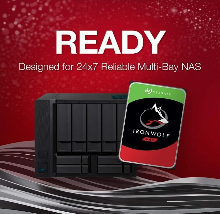 هارد دیسک داخلی سیگیت IronWolf با ظرفیت 8 ترابایت، 7200 دور در دقیقه، 256 مگابایت حافظه کش، SATA 6.0Gb/s CMR 3.5 اینچی برای RAID و ذخیره سازی متصل به شبکه | ST8000VN004