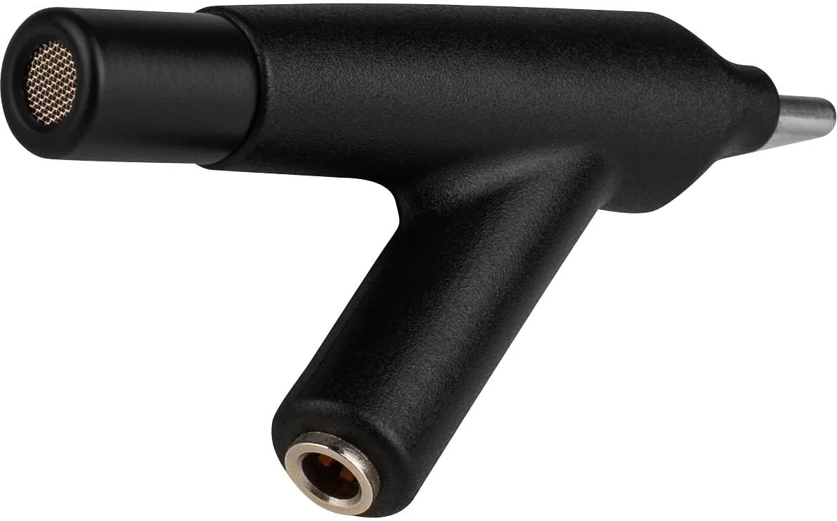 میکروفون اندازه گیری کالیبره شده Dayton Audio iMM-6C با پورت USB-C برای آیفون، آیپد، تبلت و اندروید، مشکی