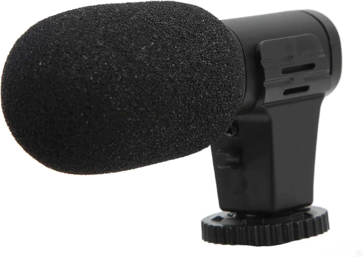 میکروفون مینی Cryfokt مدل MIC 06، میکروفون 3.5 میلی‌متری با قابلیت اتصال آسان برای ویدیو بلاگ، کاهش جذب نویز، رنگ مشکی