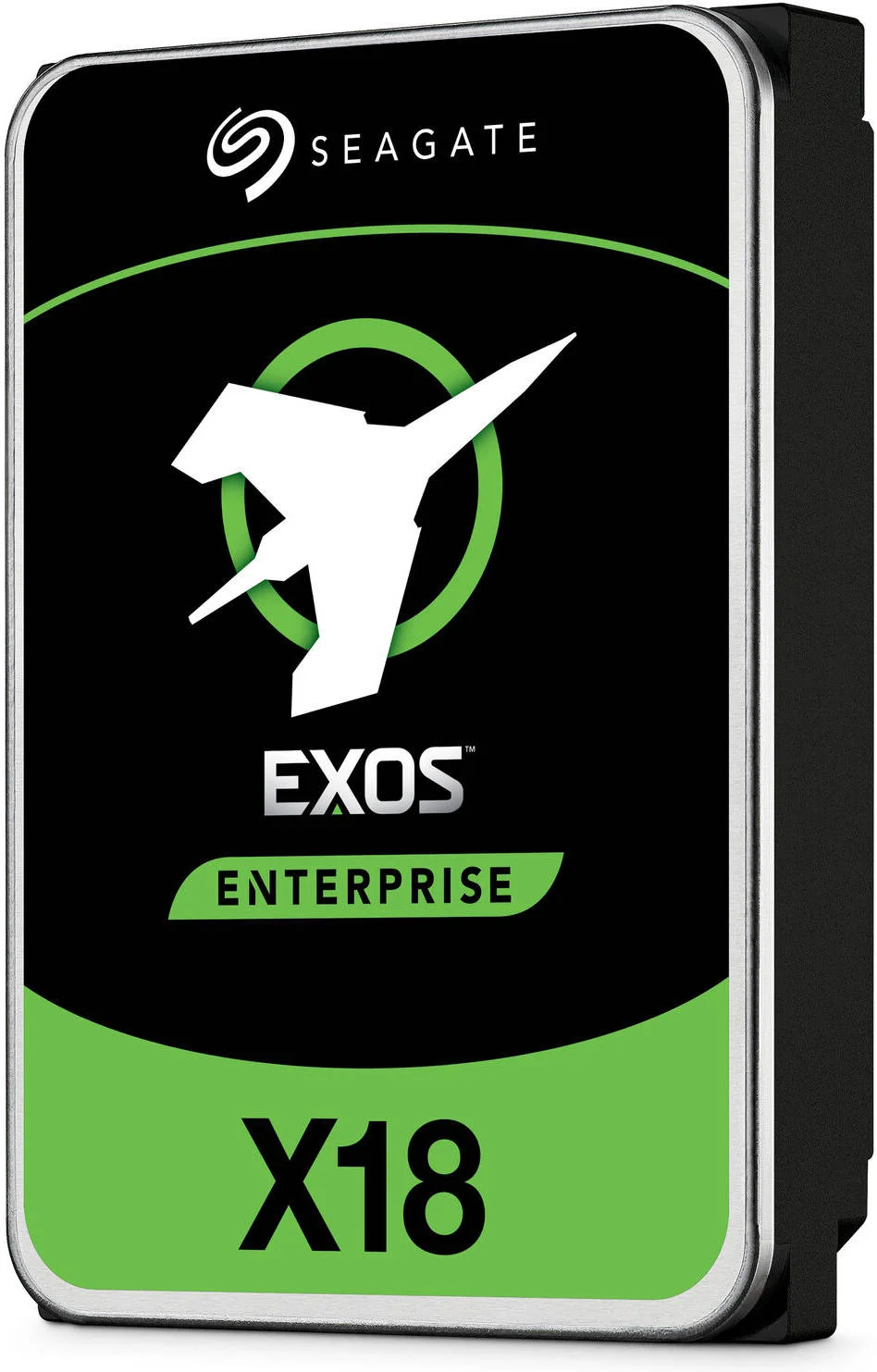 هارد دیسک داخلی سیگیت Exos X18 با ظرفیت 16 ترابایت، 512e/4Kn، SATA III 6 Gb/s، سرعت انتقال داده تا 261 مگابایت بر ثانیه، سرعت 7200 دور در دقیقه، حافظه کش 256 مگابایت، 2,500,000 ساعت MTBF | ST16000NM001J - تصویر 2