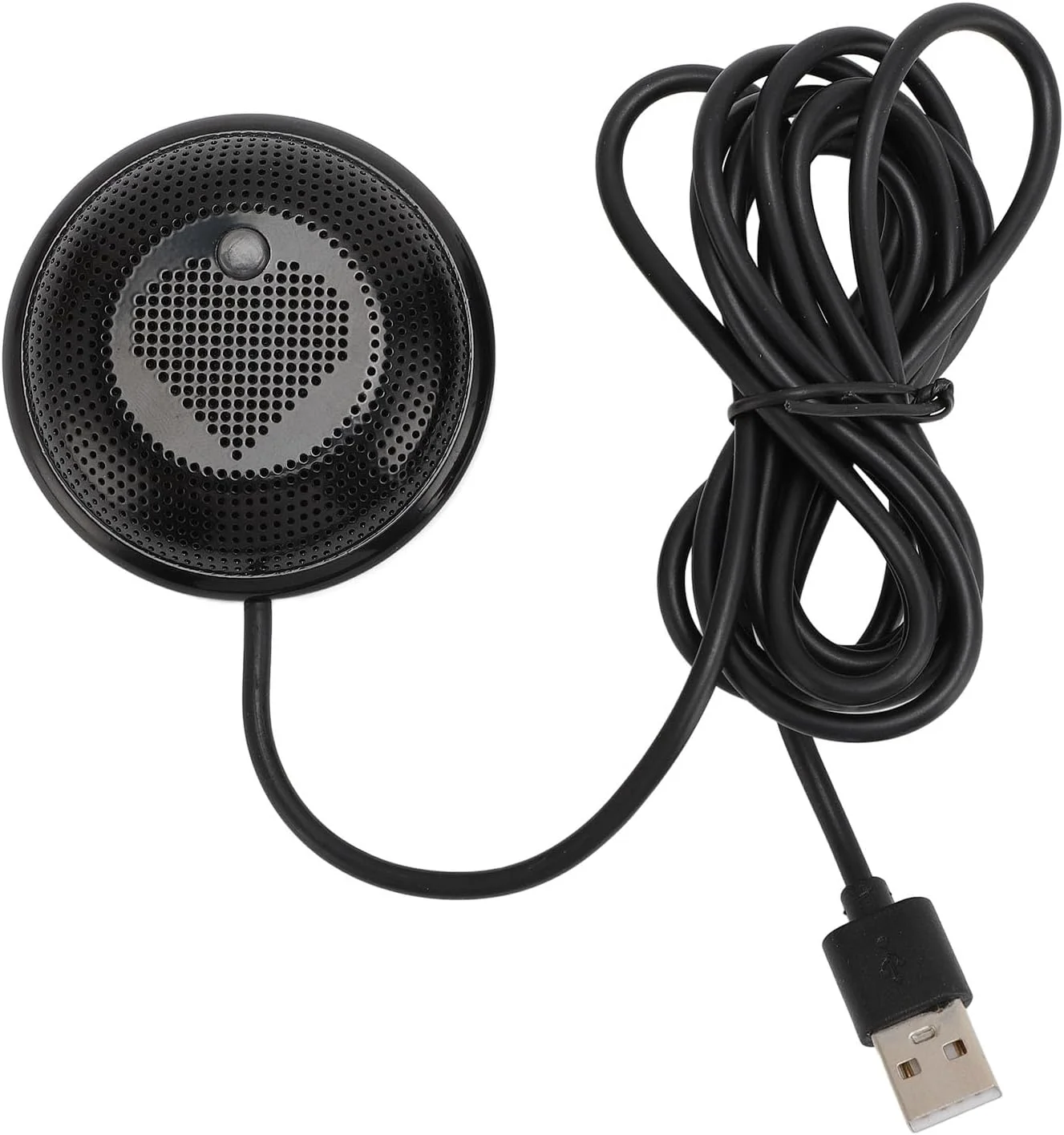 میکروفون کنفرانسی، میکروفون USB با قابلیت حذف نویز، دریافت صدای 360 درجه همه جهته، میکروفون کنفرانسی باریک با تراشه فعال کاهش نویز، برای صدای تلفن و کامپیوتر