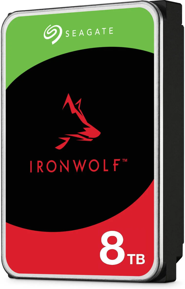 هارد دیسک داخلی 3.5 اینچی سیگیت IronWolf، رابط SATA 6Gb/s، ظرفیت 8 ترابایت، سرعت انتقال مداوم 202 مگابایت بر ثانیه، 256 مگابایت حافظه کش، 5400 دور در دقیقه | ST8000VN002 - تصویر 2