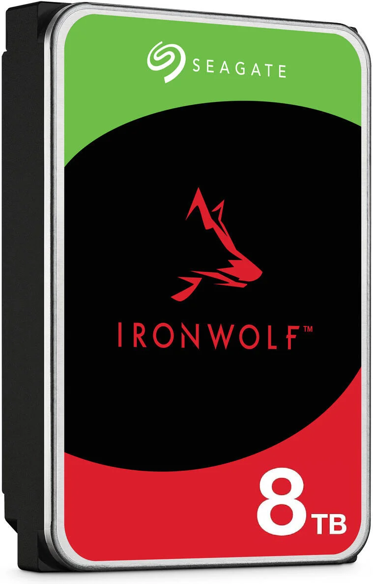 هارد دیسک داخلی 3.5 اینچی سیگیت IronWolf، رابط SATA 6Gb/s، ظرفیت 8 ترابایت، سرعت انتقال مداوم 202 مگابایت بر ثانیه، 256 مگابایت حافظه کش، 5400 دور در دقیقه | ST8000VN002 - تصویر 3