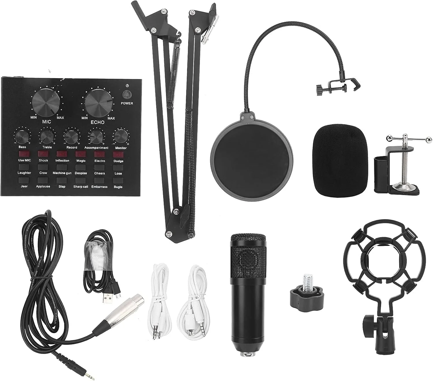 میکروفون کاندنسر، میکروفون سیمی بادوام و مقاوم برای چت صوتی، مناسب برای خوانندگان و دانشجویان