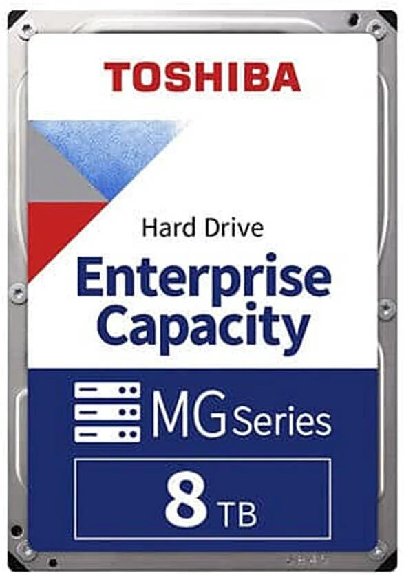 هارد دیسک داخلی 8 ترابایتی توشیبا سری MG08-D، ظرفیت سازمانی، 7200 دور در دقیقه، SATA III 3.5 اینچی، فرم فاکتور 3.5 اینچی/26.1 میلیمتری، سرعت 7200 دور در دقیقه، سرعت انتقال تا 262 مگابایت بر ثانیه، 256 مگابایت حافظه کش، 2.5 میلیون ساعت MTBF | MG08ADA800E هارد دیسک داخلی 8 ترابایتی توشیبا سری MG08-D، ظرفیت سازمانی، 7200 دور در دقیقه، SATA III 3.5 اینچی، فرم فاکتور 3.5 اینچی/26.1 میلیمتری، سرعت 7200 دور در دقیقه، سرعت انتقال تا 262 مگابایت بر ثانیه، 256 مگابایت حافظه کش، 2.5 میلیون ساعت MTBF | MG08ADA800E