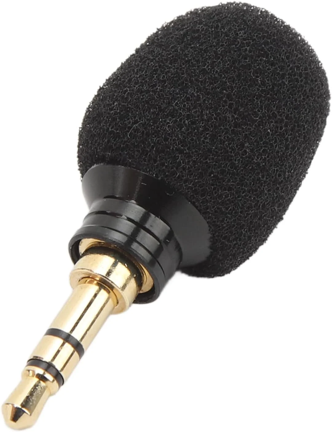 میکروفون کاندنسر کوچک با اسفنج ضد باد و تراشه کاهش نویز برای آواز خواندن، پخش زنده و ضبط صدا با پلاگین 3.5 میلی متری میکروفون کاندنسر کوچک با اسفنج ضد باد و تراشه کاهش نویز برای آواز خواندن، پخش زنده و ضبط صدا با پلاگین 3.5 میلی متری