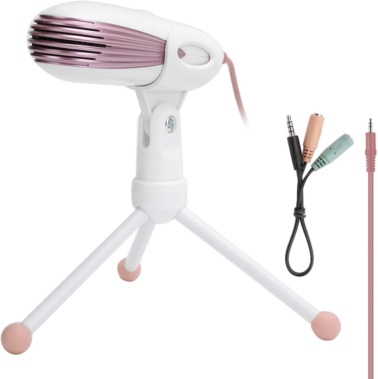 میکروفون کاندنسر با سه پایه، کیت میکروفون لپ تاپ، 35 میلی متری. میکروفون ضبط پلاگین، حساسیت دریافت صدای همه جهته، پایه برای سیستم عامل ویندوز میکروفون کاندنسر با سه پایه، کیت میکروفون لپ تاپ، 35 میلی متری. میکروفون ضبط پلاگین، حساسیت دریافت صدای همه جهته، پایه برای سیستم عامل ویندوز