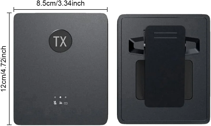 میکروفون یقه ای بی سیم کندانسور، گیرنده ضبط صدا با حساسیت بالا، مناسب مصاحبه و بازی، مدل 3 میکروفون یقه ای بی سیم کندانسور، گیرنده ضبط صدا با حساسیت بالا، مناسب مصاحبه و بازی، مدل 3