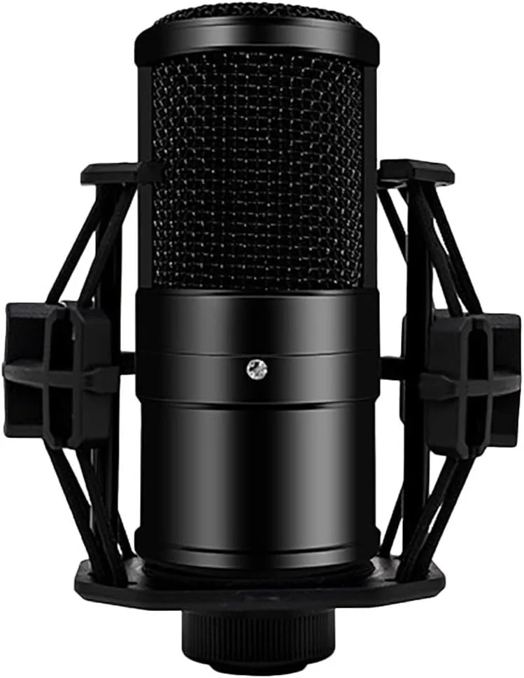 مجموعه تجهیزات میکروفون کاندنسر، میکروفون زنده، شبکه کامپیوتری K Song، کارت صدای تلفن همراه، قاب ضد ضربه، لوازم جانبی