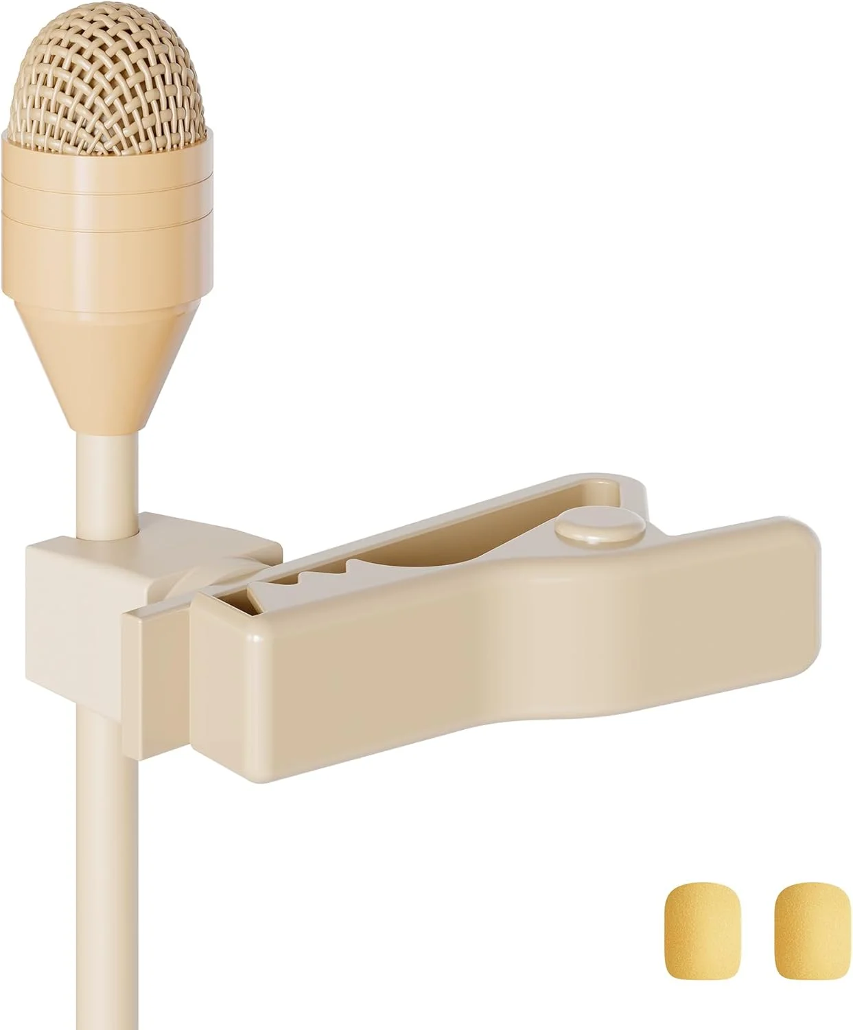 میکروفون یقهای کندانسر بیسیم JK MIC-J 050 بژ سازگار با فرستنده بیسیم سنهایزر میکروفون یقهای کندانسر بیسیم JK MIC-J 050 بژ سازگار با فرستنده بیسیم سنهایزر