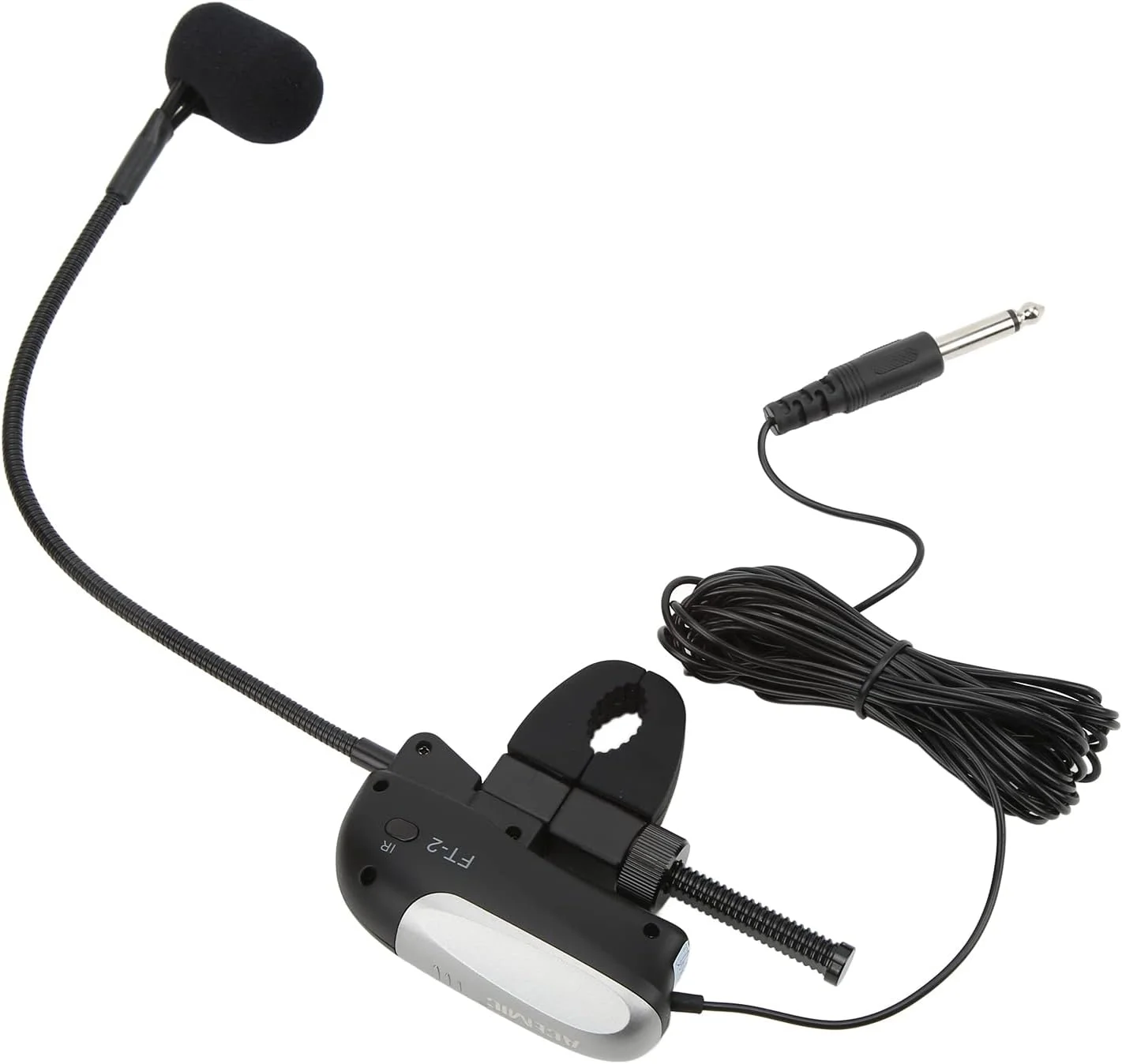 میکروفون کندانسور گردن غازی ساز، میکروفون فلوت حرفه ای تک نقطه ای فلزی انعطاف پذیر 20-20KHZ سیمی برای سازهای بادی میکروفون کندانسور گردن غازی ساز، میکروفون فلوت حرفه ای تک نقطه ای فلزی انعطاف پذیر 20-20KHZ سیمی برای سازهای بادی