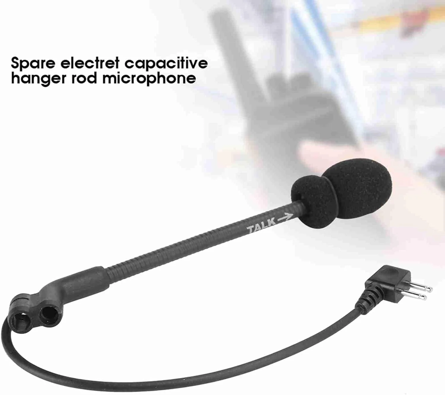 میکروفون تاکتیکی مشکی ABS Comtac Iii با پین 2 برای هدست کاهش نویز Comtac Ii H50 با صدای واضح میکروفون تاکتیکی مشکی ABS Comtac Iii با پین 2 برای هدست کاهش نویز Comtac Ii H50 با صدای واضح