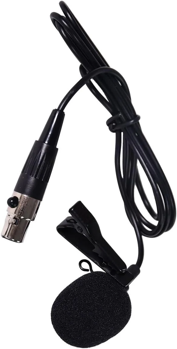 سیترونیک | میکروفون یقهای مینی XLR با گیره کراوات - میکروفون لاوالیر محتاطانه با اتصال مینی XLR - جمع و جور، جایگزین یا افزودنی برای سیستمهای بیسیم TU4 سیترونیک | میکروفون یقهای مینی XLR با گیره کراوات - میکروفون لاوالیر محتاطانه با اتصال مینی XLR - جمع و جور، جایگزین یا افزودنی برای سیستمهای بیسیم TU4