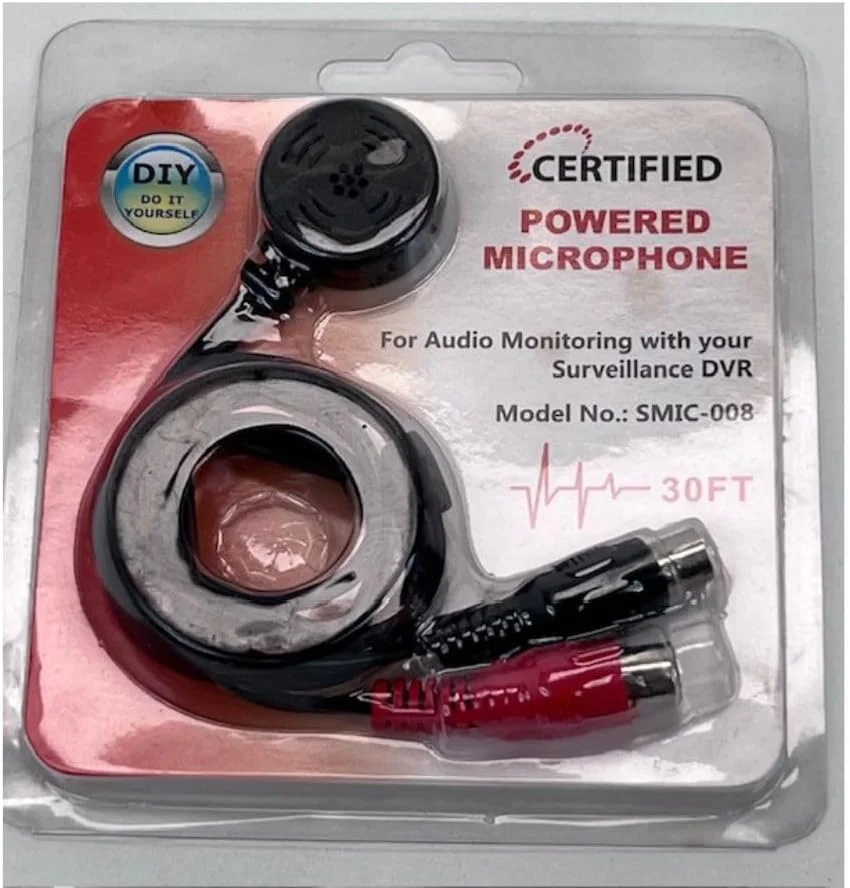 میکروفون تقویت شده تایید شده برای نظارت صوتی میکروفون تقویت شده تایید شده برای نظارت صوتی