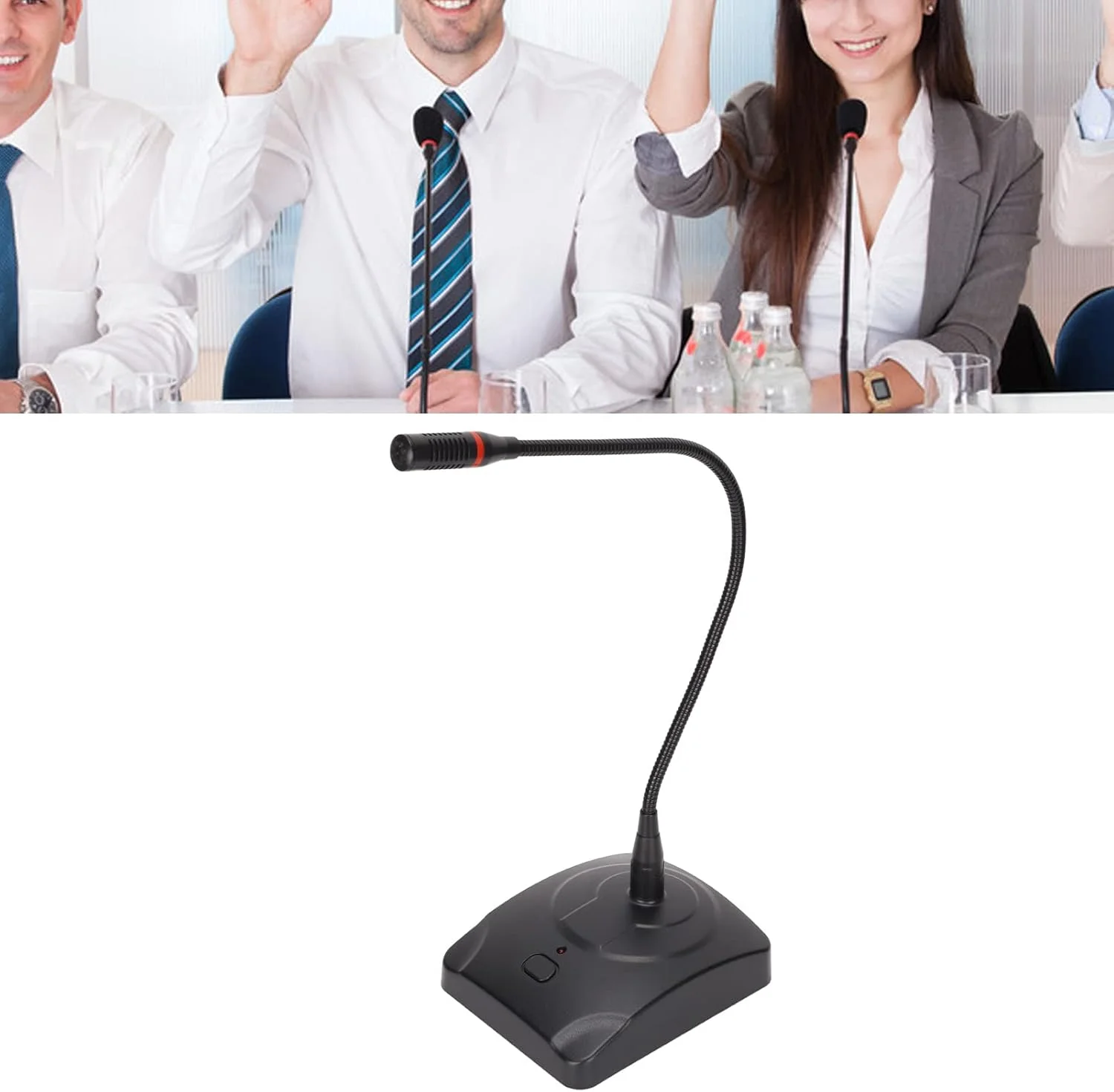 میکروفون گردنی 6.35 CHICIRIS - MM - گردن غازی با نشانگر LED و کاهش نویز برای میکروفون گردنی 6.35 CHICIRIS - MM - گردن غازی با نشانگر LED و کاهش نویز برای