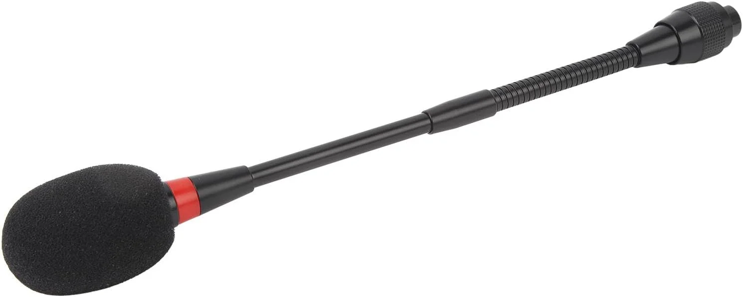 میکروفون گردن غازی 25 سانتی متری Bewinner، میکروفون کندانسور صدای شفاف با پوسته آلیاژ آلومینیوم، میکروفون تریبونی گردن غازی برای اتاق های کنفرانس 4 سوراخ میکروفون گردن غازی 25 سانتی متری Bewinner، میکروفون کندانسور صدای شفاف با پوسته آلیاژ آلومینیوم، میکروفون تریبونی گردن غازی برای اتاق های کنفرانس 4 سوراخ