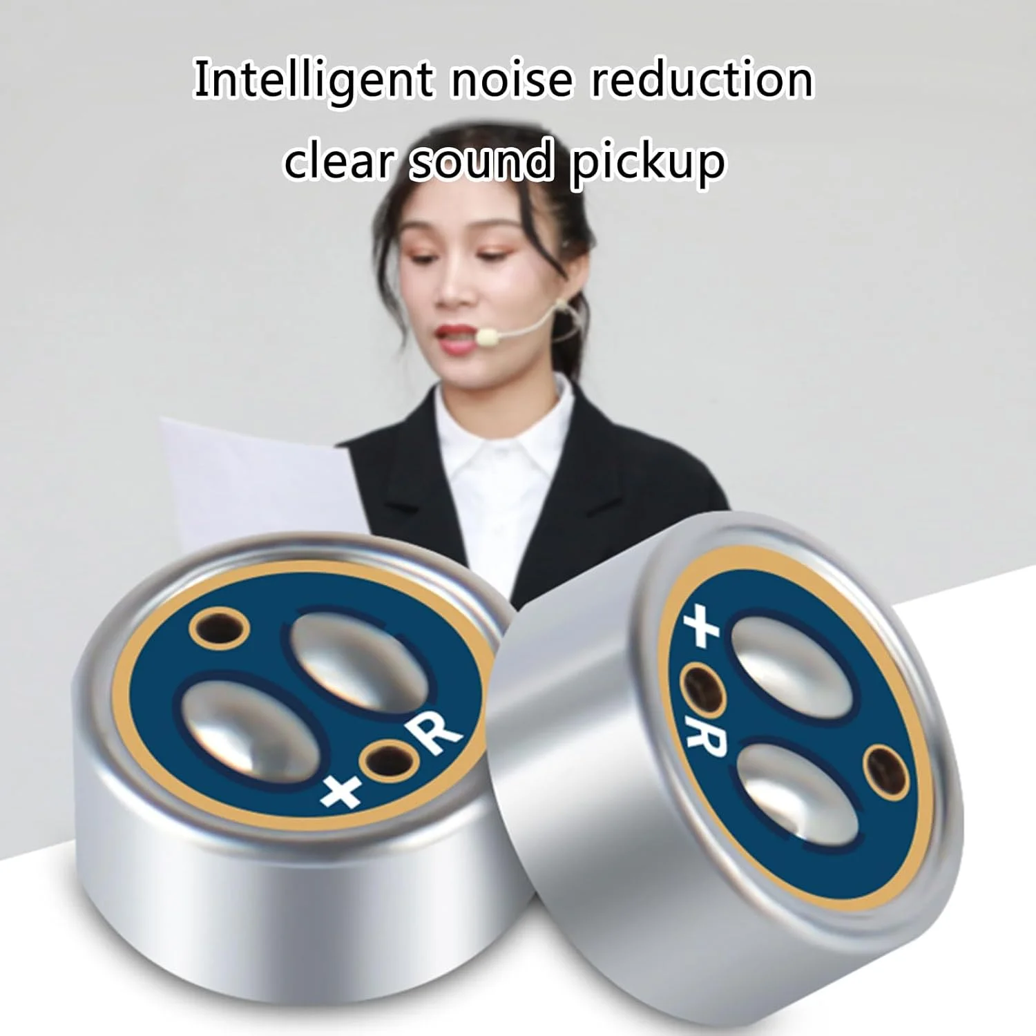 میکروفون کندانسور الکترت حرفه ای یقه ای برای ضبط صدای واضح میکروفون کندانسور الکترت حرفه ای یقه ای برای ضبط صدای واضح