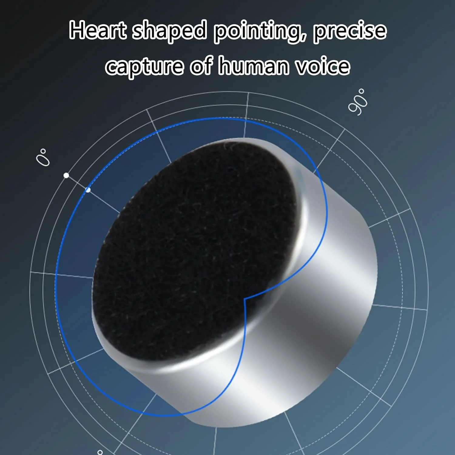 میکروفون یقهای حرفهای الکترت کندانسر با هستههای کندانسور یکسویه برای صدای واضح میکروفون یقهای حرفهای الکترت کندانسر با هستههای کندانسور یکسویه برای صدای واضح