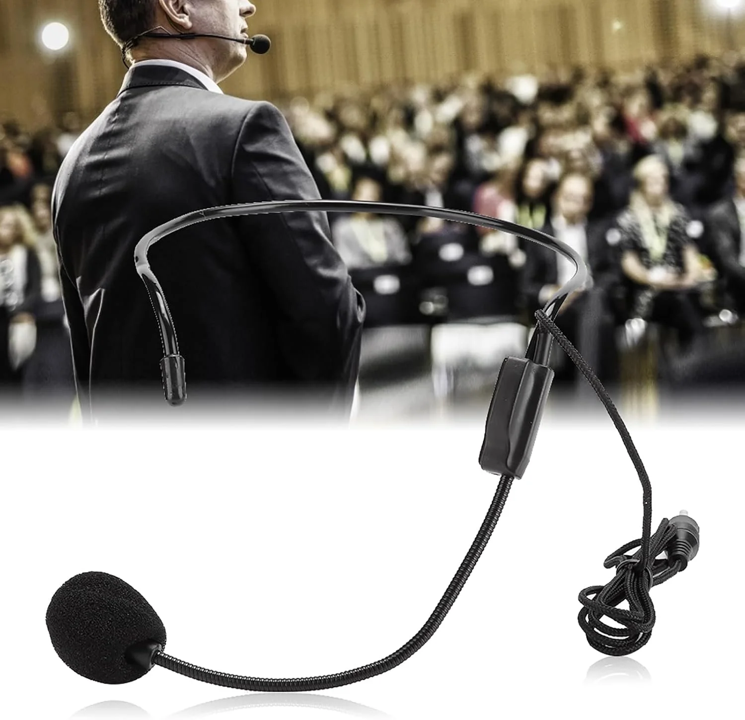 میکروفون هدست سیم دار Bewinner مدل 3 تایی با فیش پیچی 3.5 میلی متری برای راهنمای خرید میکروفون هدست سیم دار Bewinner مدل 3 تایی با فیش پیچی 3.5 میلی متری برای راهنمای خرید