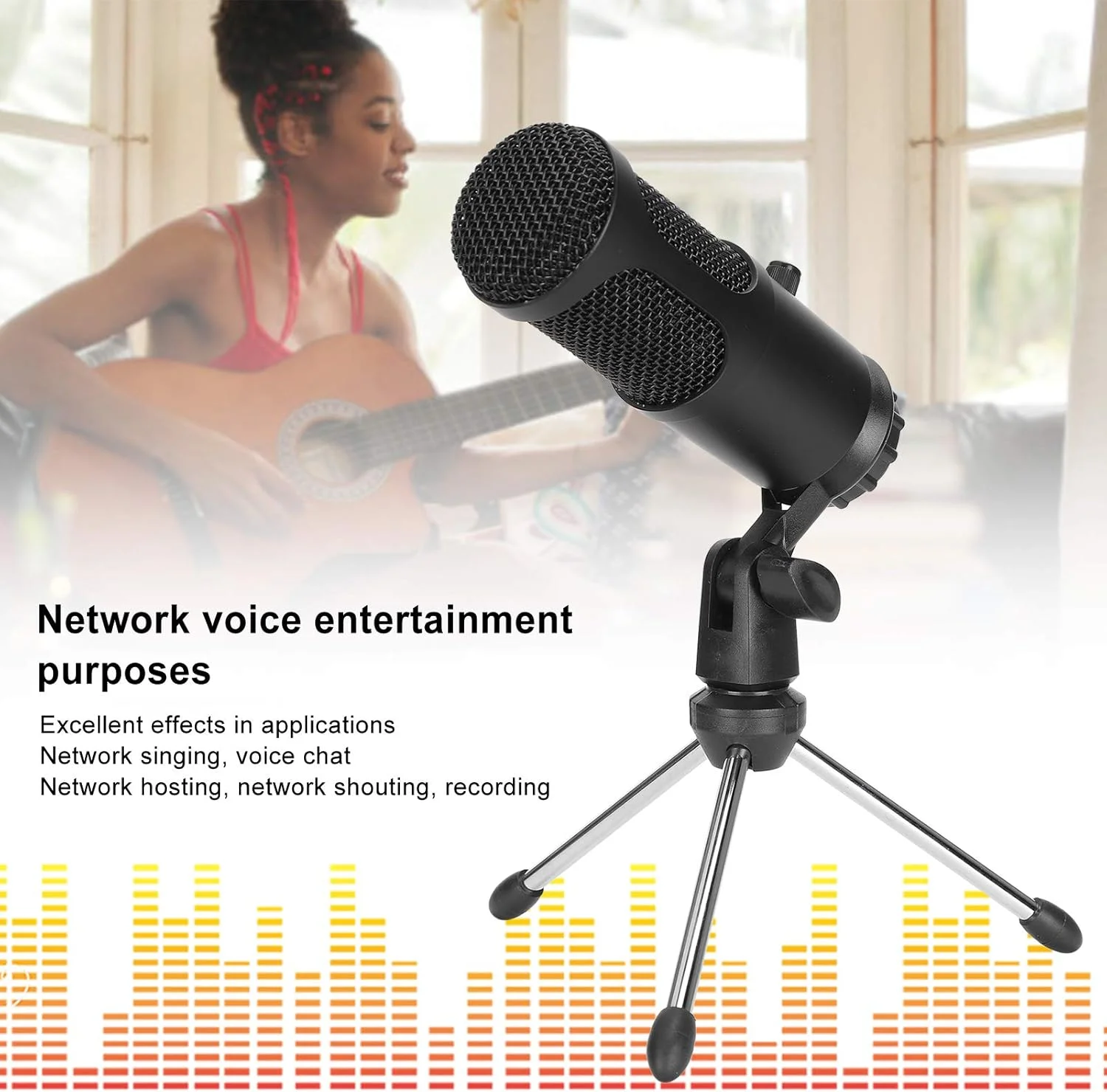 میکروفون کاندنسر Bewinner ASHATA، درایو USB لپ تاپ برای ویندوز / پیکاپ کاردیوئید 30 هرتز - 20 کیلوهرتز DC5V A6، میکروفون کاردیوئید استودیویی حرفه ای میکروفون کاندنسر Bewinner ASHATA، درایو USB لپ تاپ برای ویندوز / پیکاپ کاردیوئید 30 هرتز - 20 کیلوهرتز DC5V A6، میکروفون کاردیوئید استودیویی حرفه ای