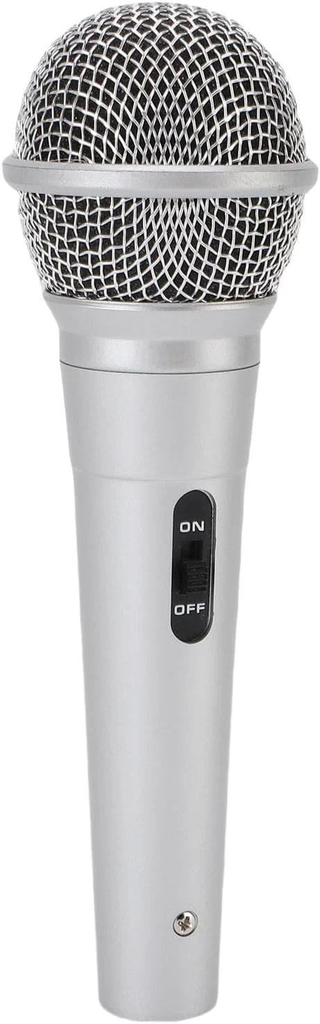 میکروفون کارائوکه دستی سیم دار، میکروفون دینامیک کاردیوئید 6.5 میلی متری برای بلندگوها، دستگاه آواز کارائوکه، آمپلی فایر، میکسر میکروفون کارائوکه دستی سیم دار، میکروفون دینامیک کاردیوئید 6.5 میلی متری برای بلندگوها، دستگاه آواز کارائوکه، آمپلی فایر، میکسر