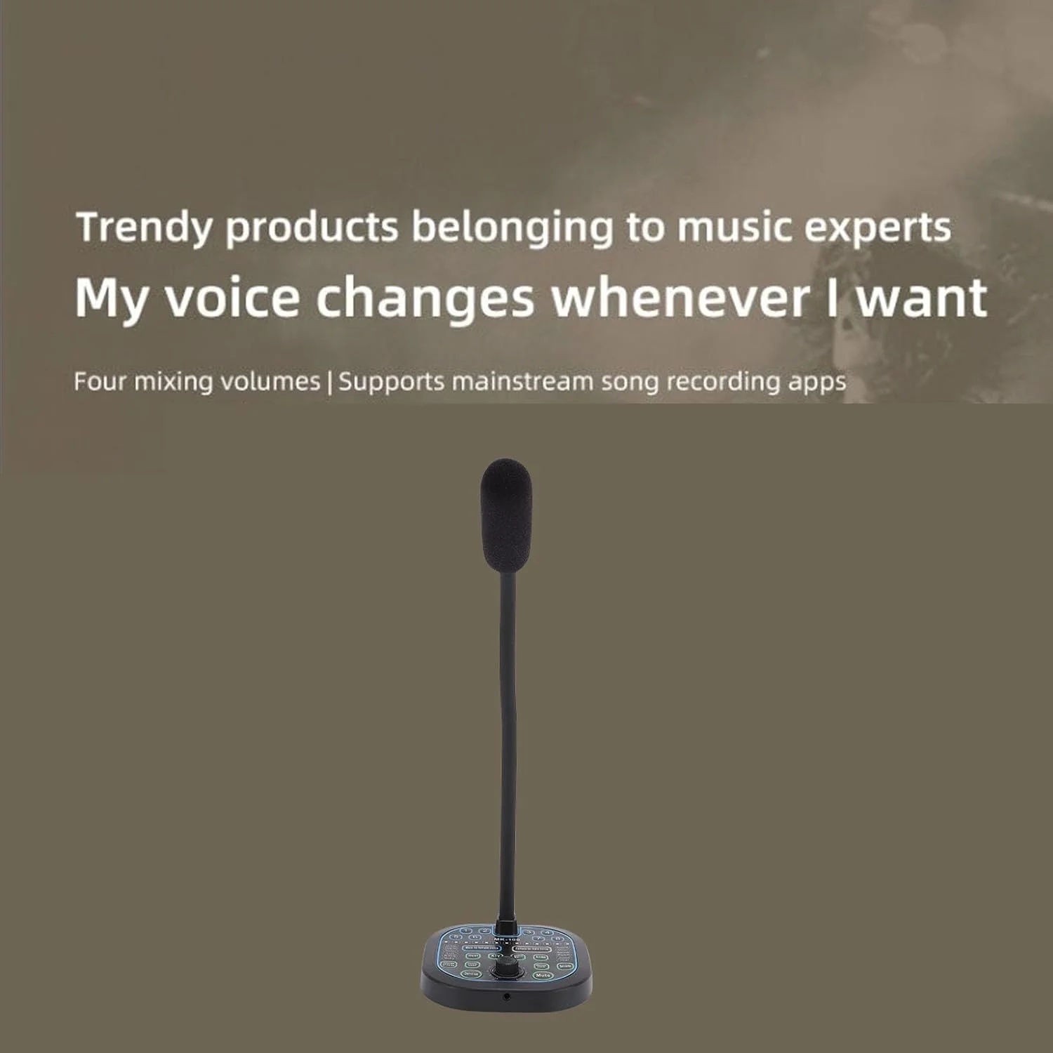 پکیج تجهیزات پادکست ASHATA، میکروفون تغییر صدا با 16 افکت صوتی، کیت تجهیزات استودیویی با تغییر صدا، تغییر دهنده صدا با کارت صدای زنده، میکروفون کاندنسر برای پکیج تجهیزات پادکست ASHATA، میکروفون تغییر صدا با 16 افکت صوتی، کیت تجهیزات استودیویی با تغییر صدا، تغییر دهنده صدا با کارت صدای زنده، میکروفون کاندنسر برای