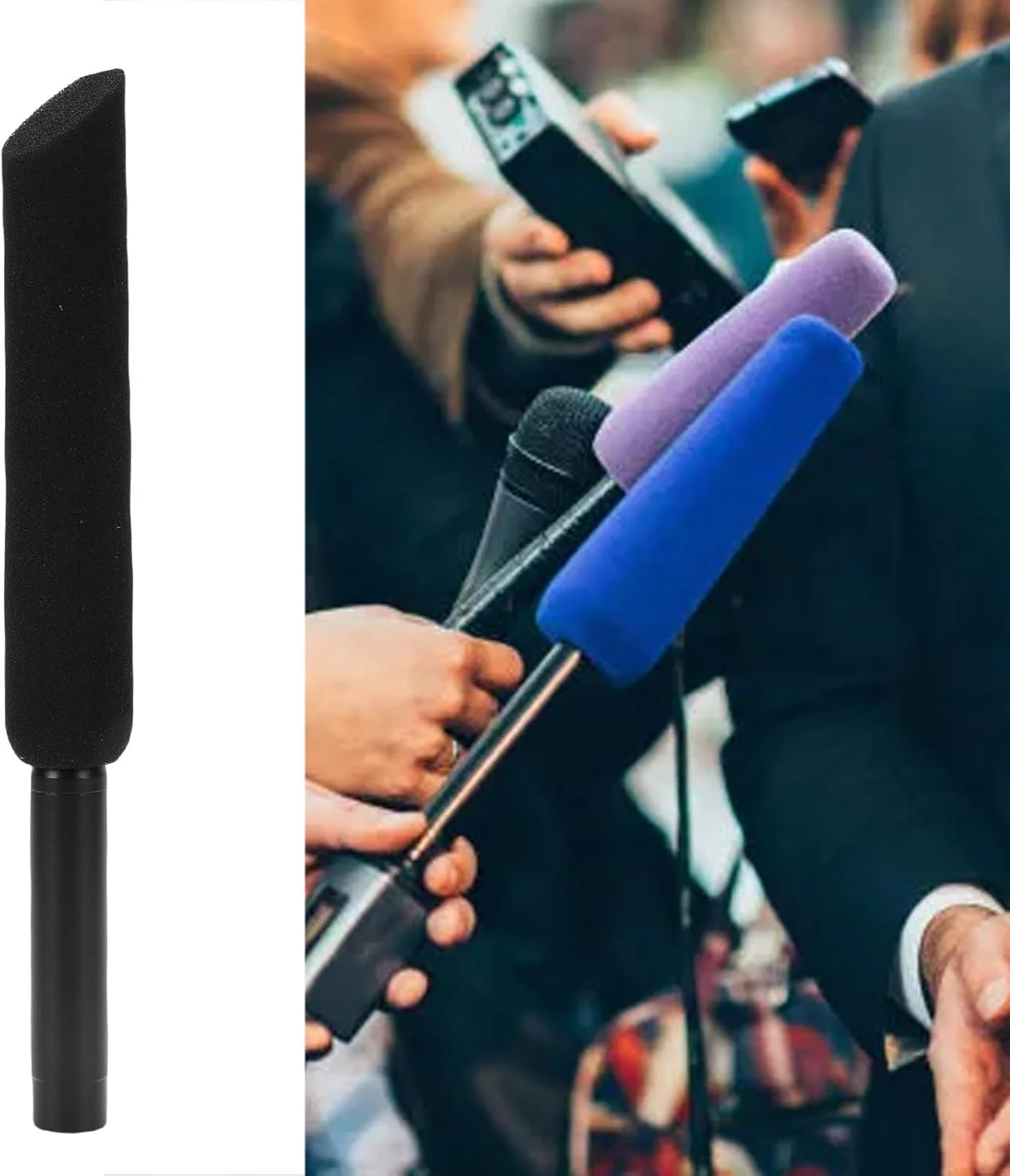 میکروفون آویز سوپر کاردیوید ASHATA، میکروفون آویز حرفه ای با صدای واضح، 60-18 کیلوهرتز، آلیاژ آلومینیوم، برای استودیو ضبط صدا میکروفون آویز سوپر کاردیوید ASHATA، میکروفون آویز حرفه ای با صدای واضح، 60-18 کیلوهرتز، آلیاژ آلومینیوم، برای استودیو ضبط صدا