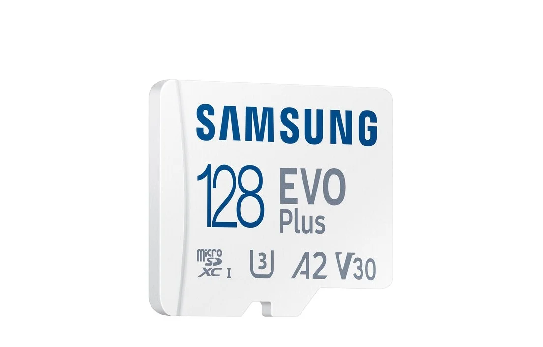 کارت حافظه 128 گیگابایتی MicroSDXC سامسونگ Evo Plus UHS-I، ضبط 4K UHD، مقاوم در برابر آب و ضربه، سرعت خواندن تا 130 مگابایت بر ثانیه، شامل آداپتور SD | MB-MC128KA/APC