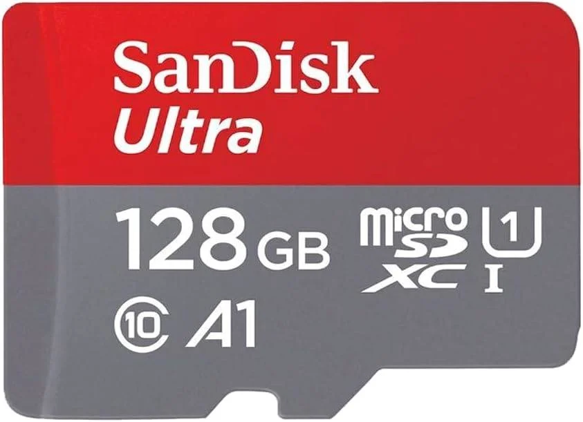 کارت حافظه 128 گیگابایتی SanDisk Ultra microSDXC UHS-I کلاس 10 با سرعت 120 مگابایت بر ثانیه - مدل SDSQUA4-128G-GN6MN