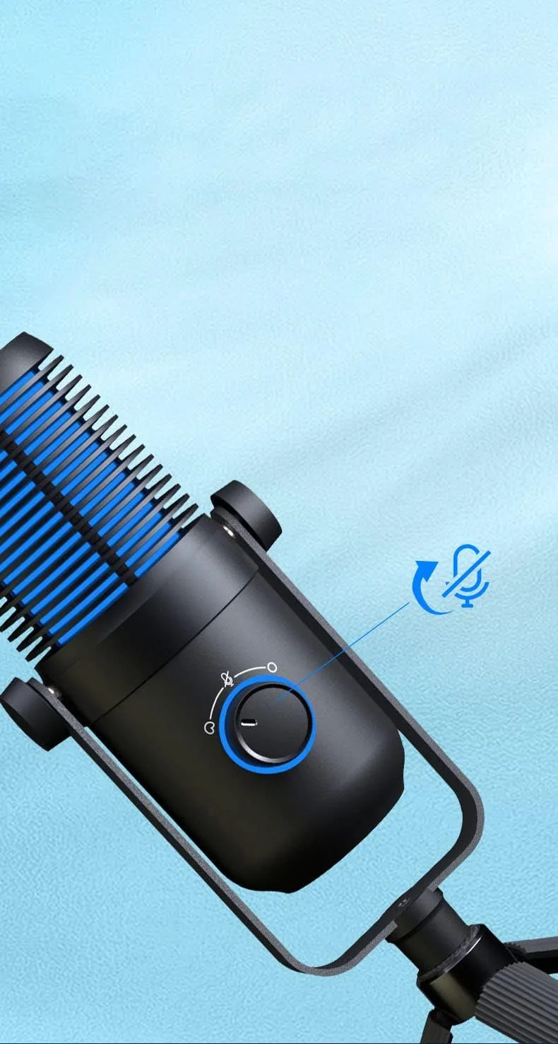 میکروفون کاندنسر دستی USB، میکروفون کامپیوتر برای استریمینگ، میکروفون آنلاین کلاس، برای یوتیوب، تیک تاک، اینستاگرام مک/PS4/PS5، با کنترل RGB، جک هدفون، فیلتر پاپ (پایه سه پایه) میکروفون کاندنسر دستی USB، میکروفون کامپیوتر برای استریمینگ، میکروفون آنلاین کلاس، برای یوتیوب، تیک تاک، اینستاگرام مک/PS4/PS5، با کنترل RGB، جک هدفون، فیلتر پاپ (پایه سه پایه)