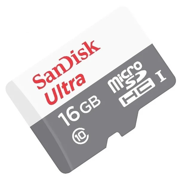 کارت حافظه 16 گیگابایتی SanDisk Ultra MicroSD UHS-I به همراه آداپتور 80MB/s CL10 | SDSQUNS-016G-GN3MA کارت حافظه 16 گیگابایتی SanDisk Ultra MicroSD UHS-I به همراه آداپتور 80MB/s CL10 | SDSQUNS-016G-GN3MA