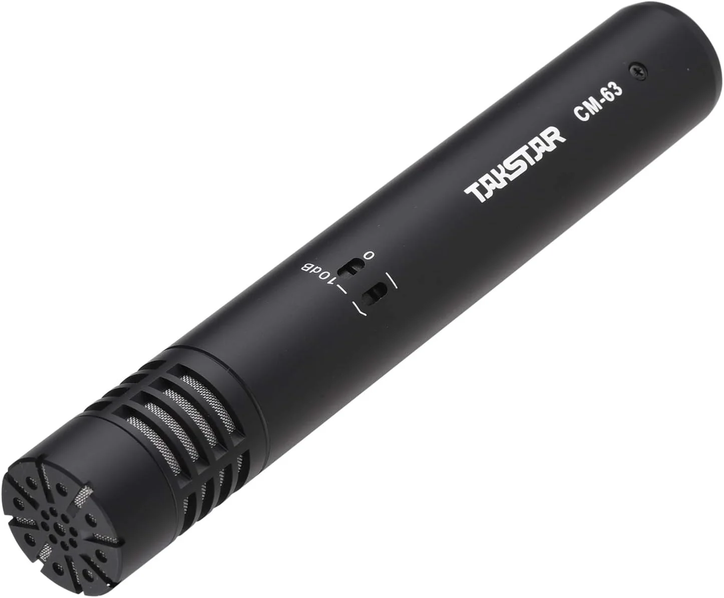 میکروفون کاندنسر دیافراگمی حرفه ای CM-63 XLR کاردیوئید با منبع تغذیه فانتوم 48 ولت برای استودیو، پخش، اجرای صحنه و نوازندگی