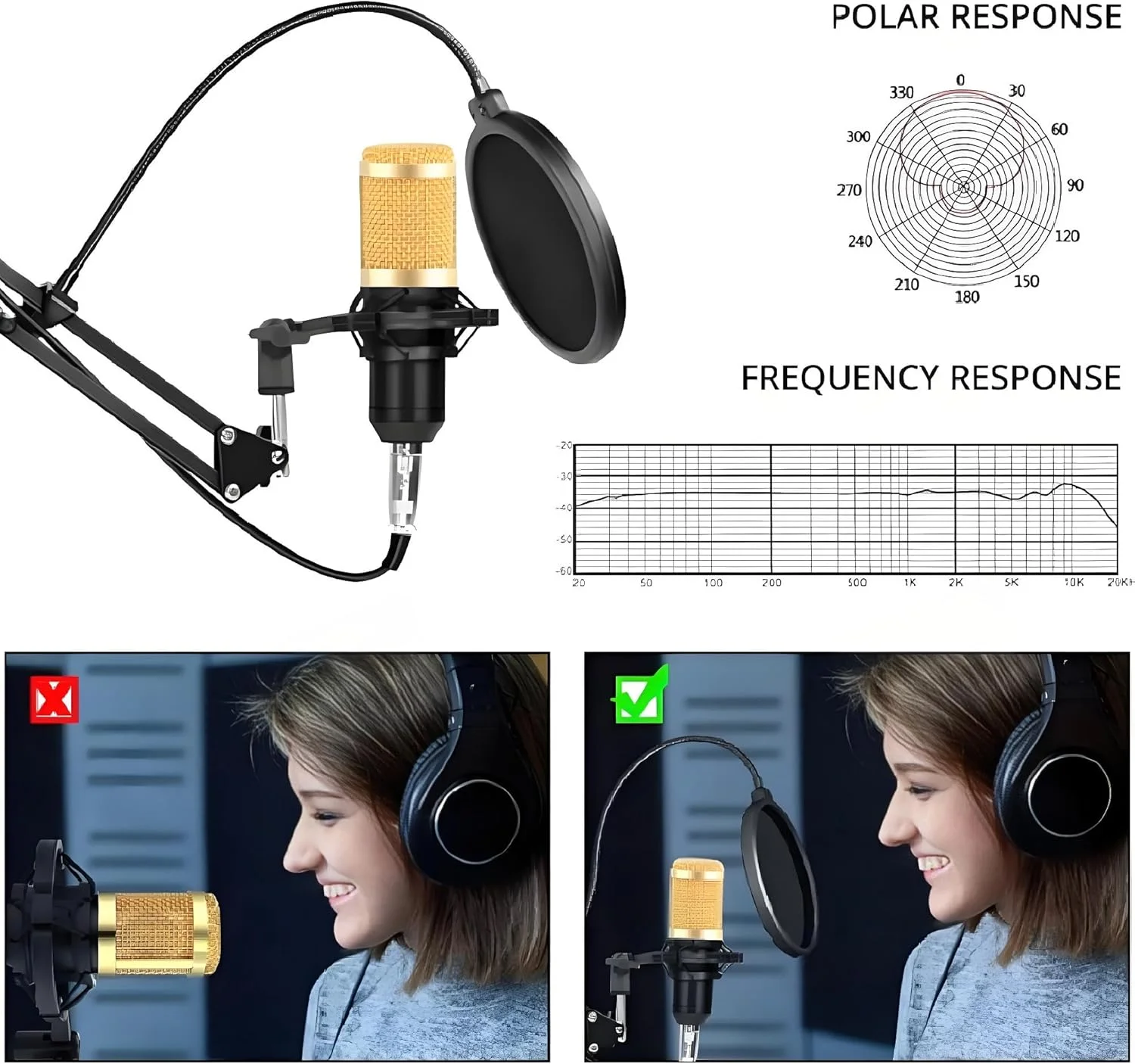 کارت صدای V8 آکوزون با میکروفون کاندنسر، کیت های ضبط استودیویی میکروفون کاندنسر BM800 پایه قابل تنظیم برای کارت صدا میکسر صوتی زنده کنسول ضبط قابل حمل کارت صدای V8 آکوزون با میکروفون کاندنسر، کیت های ضبط استودیویی میکروفون کاندنسر BM800 پایه قابل تنظیم برای کارت صدا میکسر صوتی زنده کنسول ضبط قابل حمل