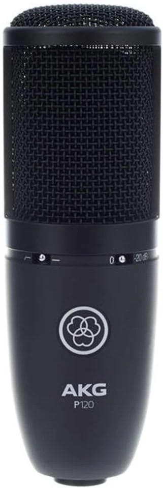 میکروفون استودیویی حرفه ای AKG Perception P120، نقره ای میکروفون استودیویی حرفه ای AKG Perception P120، نقره ای