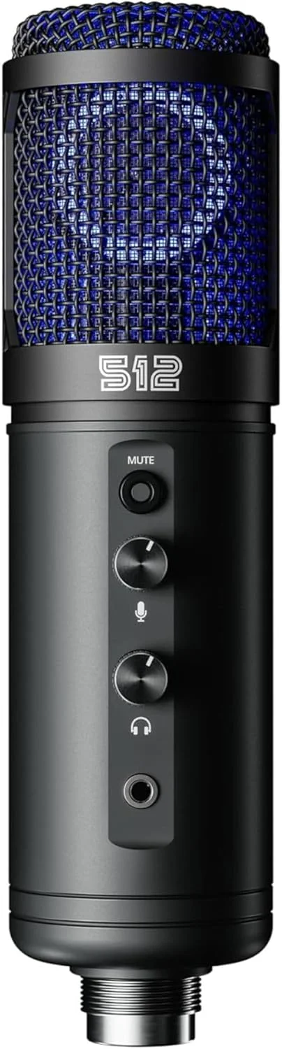 میکروفون USB کاندنسر استودیویی با دیافراگم بزرگ 512 Audio Tempest