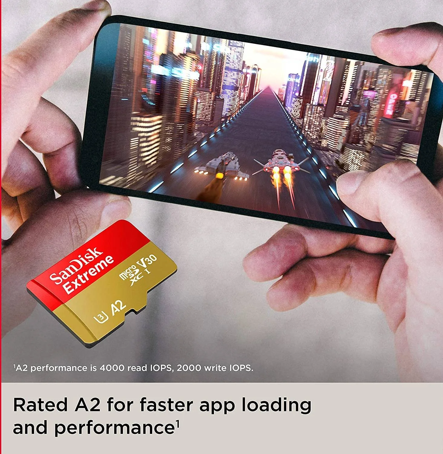 کارت حافظه SanDisk Extreme MicroSDXC UHS-I، ظرفیت 64 گیگابایت، سرعت خواندن 160 مگابایت بر ثانیه، سرعت نوشتن تا 60 مگابایت بر ثانیه، قرمز / قهوه ای | SDSQXA2-064G-GN6MN کارت حافظه SanDisk Extreme MicroSDXC UHS-I، ظرفیت 64 گیگابایت، سرعت خواندن 160 مگابایت بر ثانیه، سرعت نوشتن تا 60 مگابایت بر ثانیه، قرمز / قهوه ای | SDSQXA2-064G-GN6MN