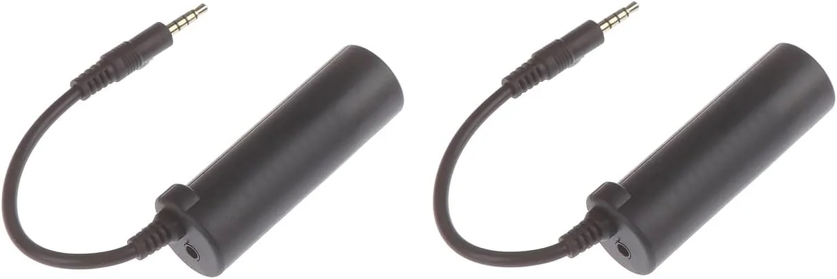 2 عدد رابط گیتار I-Rig، جایگزین گیتار برای تلفن، رابط صوتی گیتار، تیونر تلفن، آداپتور صوتی سبک وزن برای آیفون، آیپد و تلفن های هوشمند و تبلت های اندرویدی، کاربردی