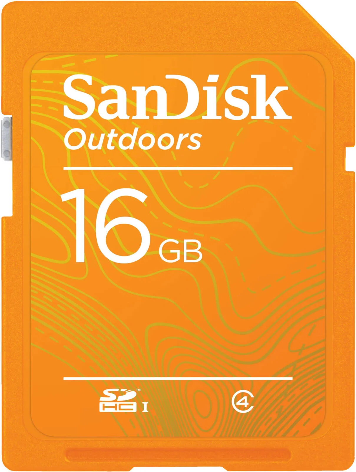 کارت حافظه سن‌دیسک Outdoors SD UHS-I، بسته 4 عددی، ظرفیت 16 گیگابایت، مناسب برای نظارت بر حیات وحش، عکاسی در فضای باز، دوربین‌های تریل و شرایط محیطی سخت | SDSDBNN-016G-AW6W4
