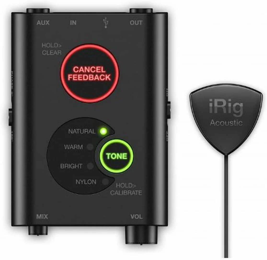 IK Multimedia iRig Acoustic Stage پیکاپ گیتار آکوستیک، IP-IRIG-ACOSTG-IN