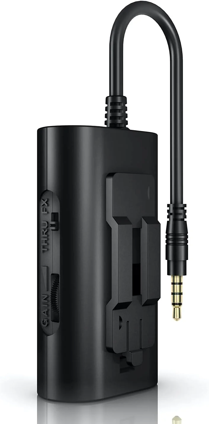 اینترفیس گیتار IK Multimedia iRig 2 برای iOS و Mac، اینترفیس گیتار TRRS با هدفون استریو، آداپتور اینترفیس برای iPhone، iPod Touch و iPad
