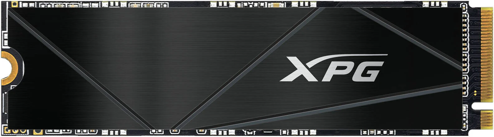 ADATA XPG GAMMIX S50 Core 1TB M.2 2280 SSD داخلی، سرعت خواندن 3500 مگابایت بر ثانیه و سرعت نوشتن 2200 مگابایت بر ثانیه، فلش 3D NAND، رابط PCIe Gen4 x4، اتلاف حرارت هیت سینک | SGAMMIXS50C-1000G-CS